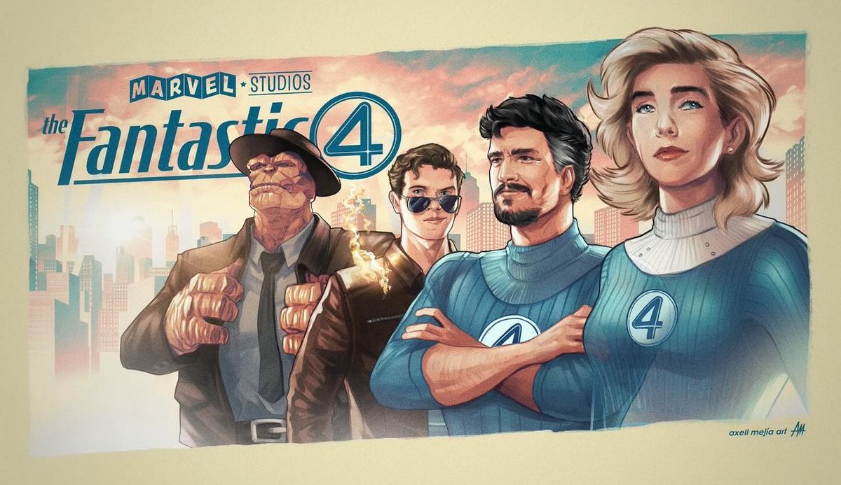 Todos concordam que isso aqui ficou legal demais?! 😍 #Fantastic4
•
.