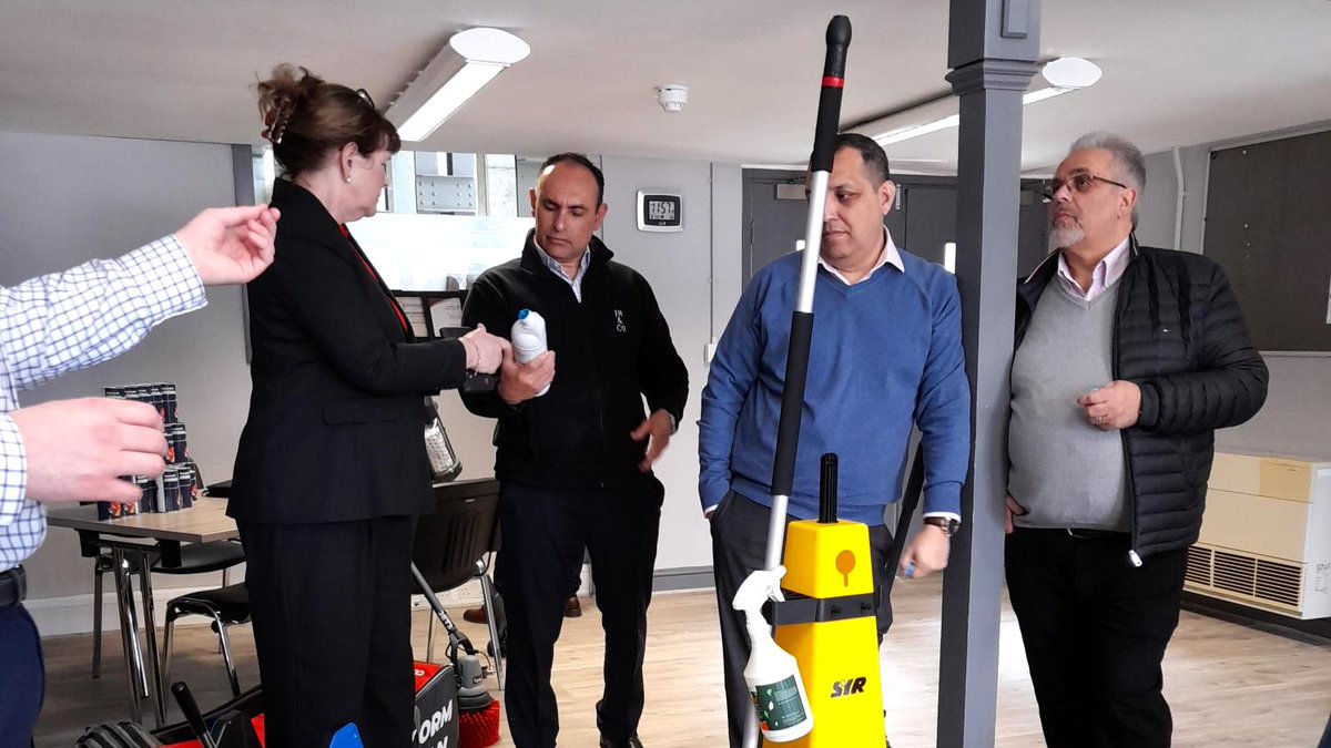 Partnering with leading suppliers ensures we stay at the forefront of industry developments, enhancing our service quality and operational efficiency. Our office experienced firsthand the latest advancements in cleaning technology and products, thanks to a showcase by Castle EU.