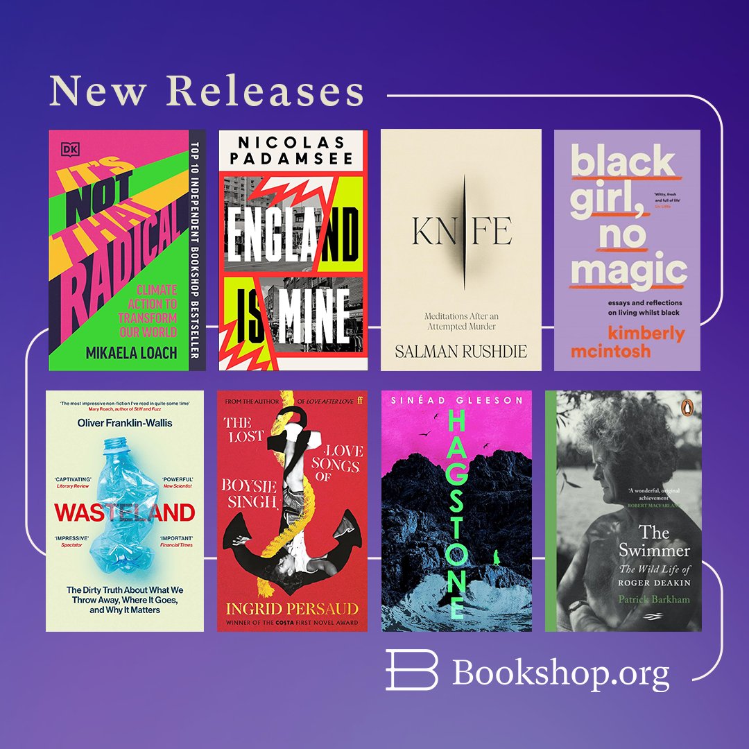 This week we're shining a light on political memoir, first-person stories and fantastic fictions. Here are the books we're excited about right now. Which are you looking forward to? uk.bookshop.org/lists/new-book…