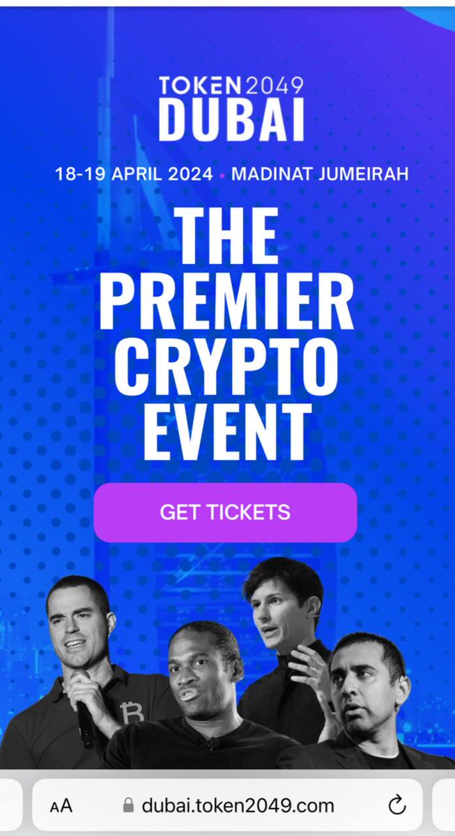 SuperTrumpCoin's tweet photo. GM #STRUMP 

Tomorrow is the big day, and we will leave for TOKEN2049 DUBAI!🫡

We will make a lot of new big connections in the crypto space and continue building the project bigger!📈

Don't forget, we will get a lot of free marketing when D. TRUMP is in the news every day!🥳 https://t.co/5wg9nwghSF