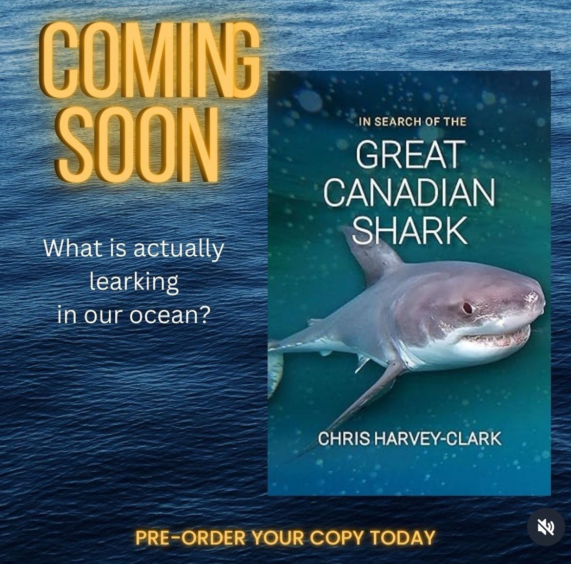 Pre-order your copy today! The story provides a firsthand account of underwater naturalist and veterinarian Dr Chris Harvey-Clark’s many diving research adventures with sharks, torpedo rays, endangered Northern Right Whales and other charismatic megafauna in Canadian waters.