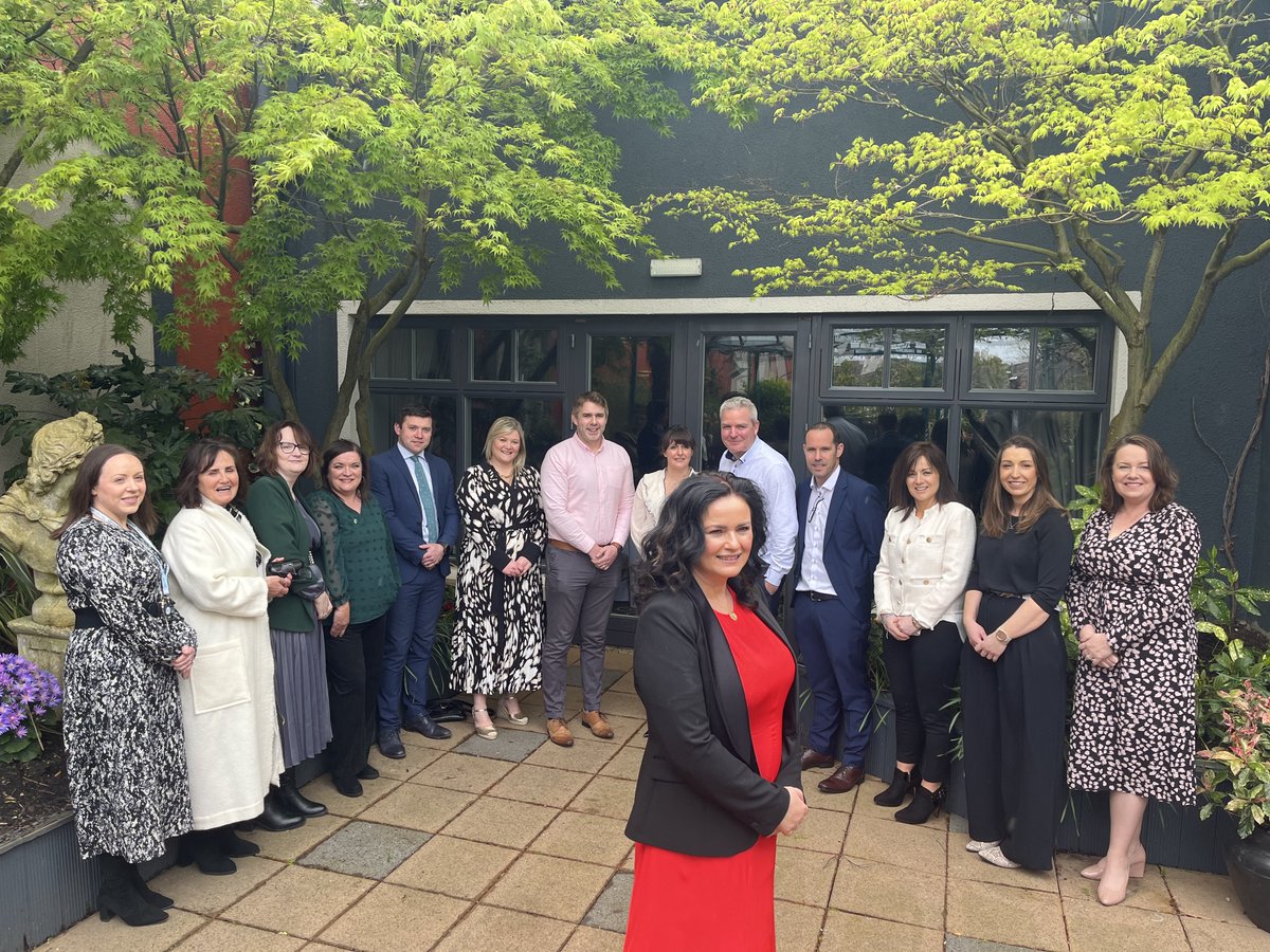 ETBI's Dr Johanna Fitzgerald pictured with ETB Inclusion Coordinators at this morning's #LeadingInclusiveSchools Provision Mapping Showcase in Portlaoise. This project is up and running in 140 Schools across the 16 ETBs.