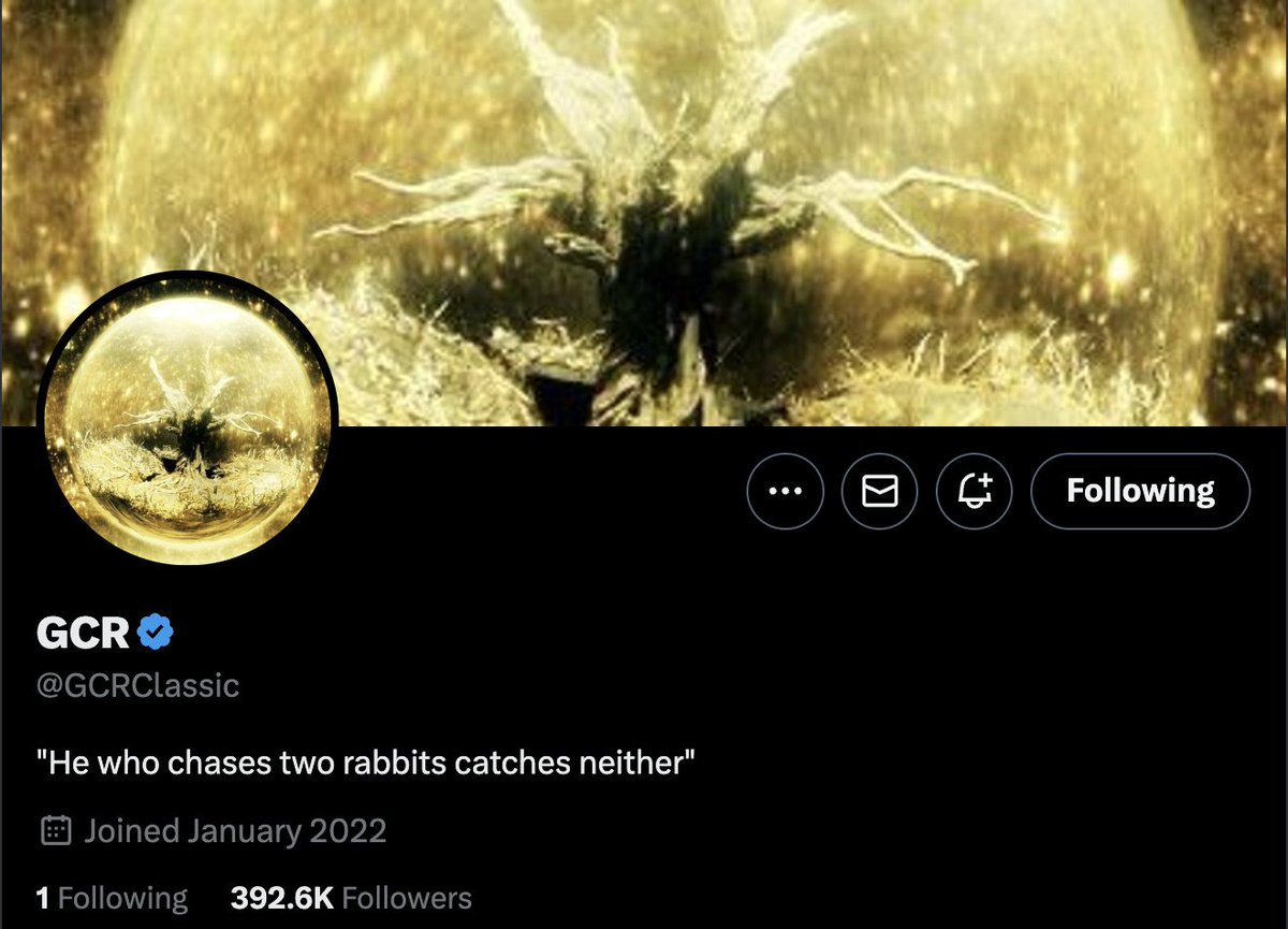 1/ 誰是GCR？ @GCRClassic 是史上最會賺錢的Crypto 交易員GCR 稱號來自他在FTX 的id「Gigantic -Cassocked-Rebirth」 以超強交易績效，多次精準預測，以及Twitter 上的乾貨