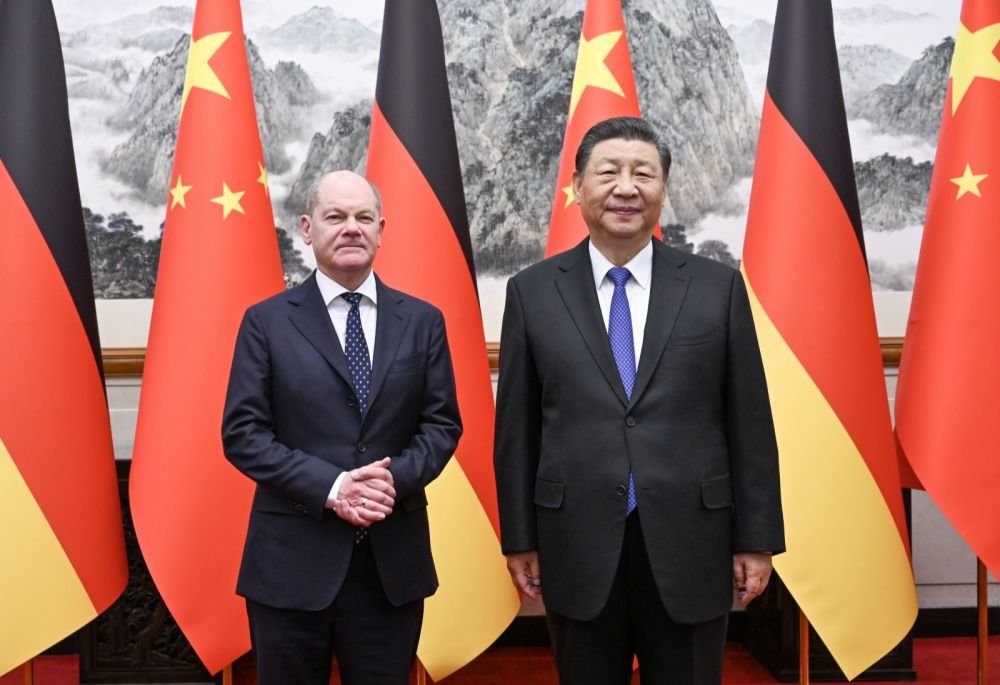 gemiu2's tweet image. ‼️Xi Jinping: China and Germany should view the issue of capacity objectively and dialectically, adhere to mutual benefit and win-win results, and achieve success for each other.
习近平：中德要客观、辩证看待产能问题，坚持互利共赢，彼此成就。
#XiJinPing #LatestChain #leader