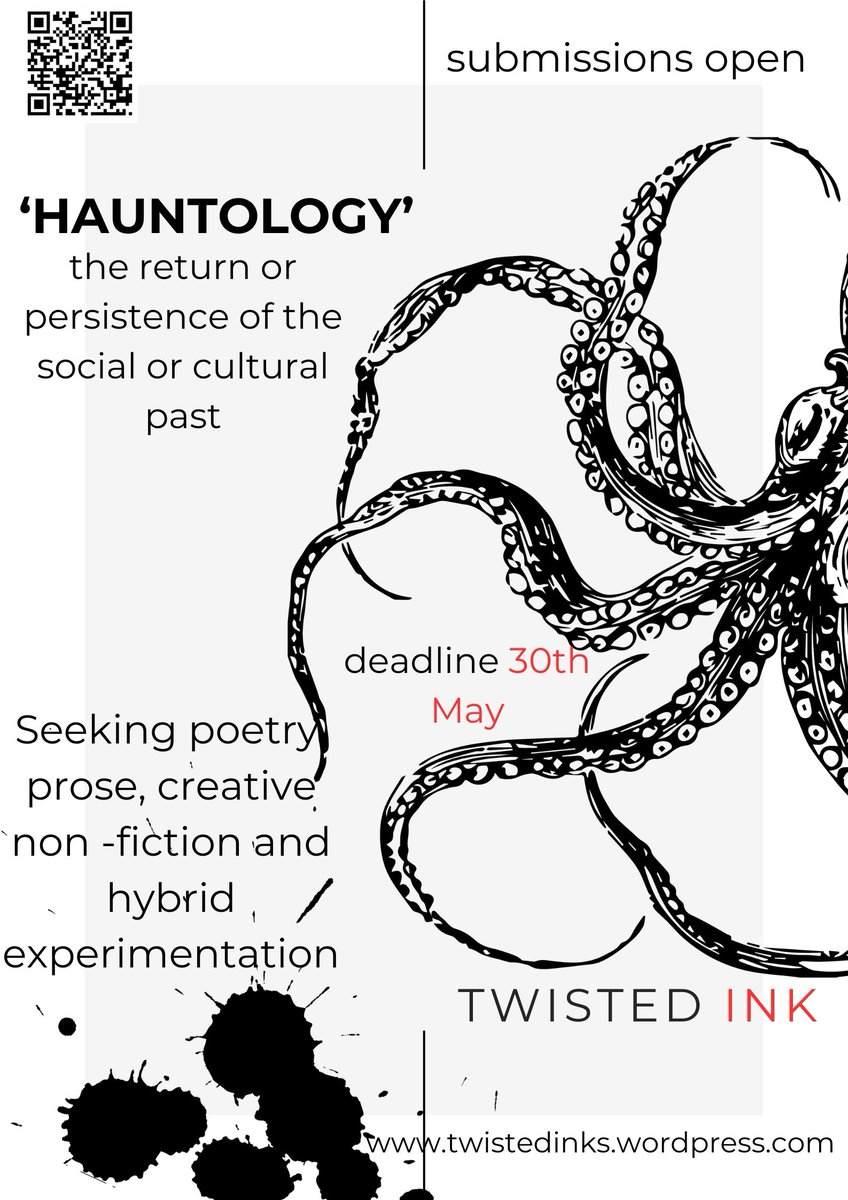 Today is my birthday- and the official death of my 20's! Submit to my literary magazine to make me feel better.....pretty please more info: [twistedinks.wordpress.com]