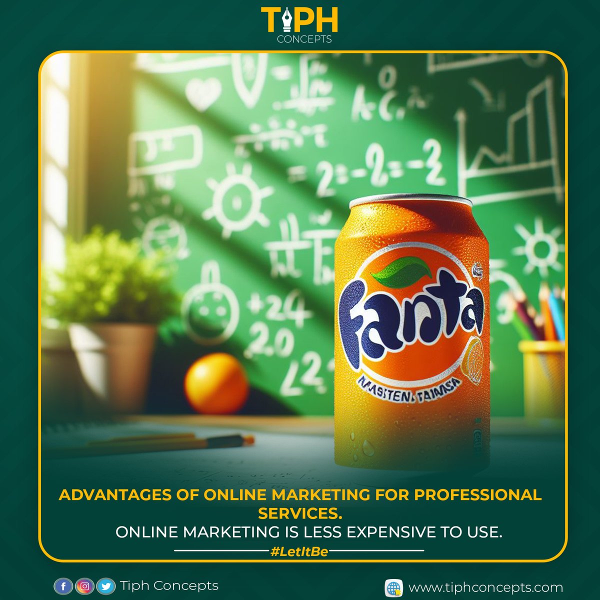 ONLINE MARKETING IS LESS EXPENSIVE TO USE.
With online marketing, there are no travel costs, and you don’t have to pay for printing to distribute materials. Server costs, by contrast, are relatively low.
#tiphconcepts #fanta #sprite #PepsiCap2GCashPromo