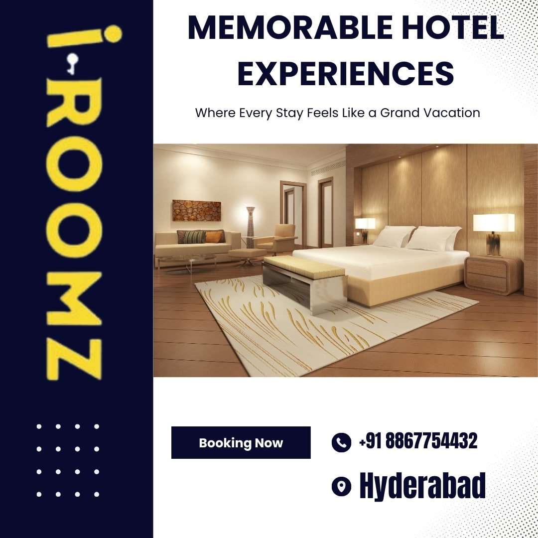 Embark on a journey of luxury and indulgence at our breathtaking hotel in Hyderabad! 🏨✨ Every stay with us is a grand vacation, where comfort meets elegance and hospitality knows no bounds.  

Call +91 8867754432 

 #LuxuryTravel #GrandVacation #HyderabadHotels