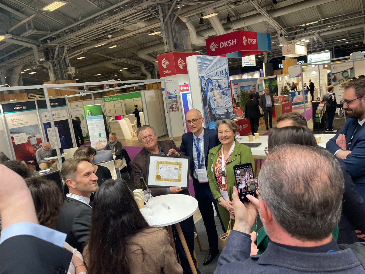 A big thank you to our exemplary hosts at #EUROCOAT! Thank you, @azelisgroup for an unforgettable show! We also had the privilege of witnessing Jean-pierre Chevillotte receive his well-deserved honour - Happy Retirement! #Eurocoat2024, #EurocoatParis