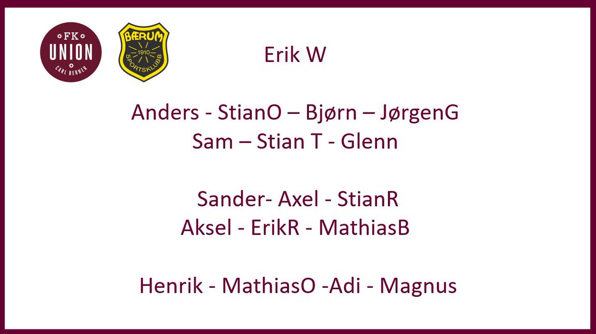 Union Carl Berner A tweet media