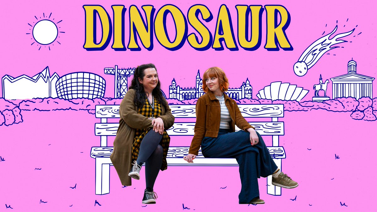 UnitedAgents's tweet photo. Tune into @bbcthree to watch the brand new series of #Dinosaur. 🦖

With one of the Writers @KatMartin92, Editor Robin Peters, Producer Brian Coffey, and Starring @LornMacdonald_, and Greg Hemphill. https://t.co/gbIEr2V93c