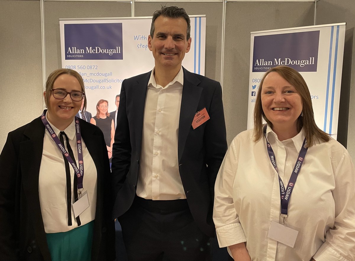 Our Stephen Irvine has very much enjoyed catching up with @tracygilbert72 (on the right), Regional Secretary for @UsdawScotland, and Lisa Willis, Usdaw Area Organiser, at the @ScottishTUC Congress 2024. #STUC24