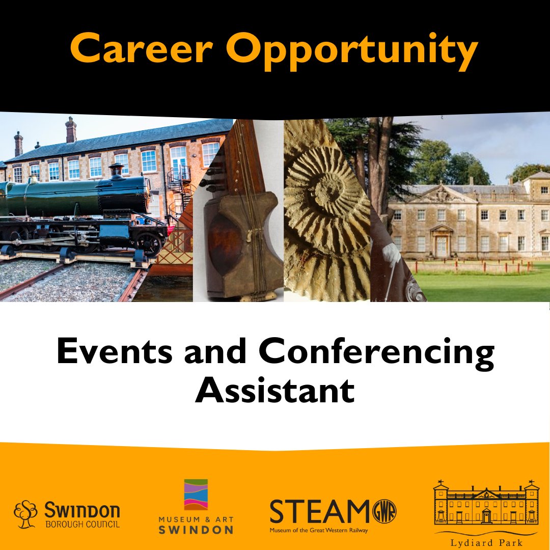 Ready to make #Events memorable & #Conferencing seamless? 🌟Consider joining us as an Events & Conferencing Assistant! Immerse yourself in our heritage environment and help us craft unforgettable experiences. Apply today! jobs.swindon.gov.uk/directory_reco… @artsjobs #Jobs #HeritageJobs