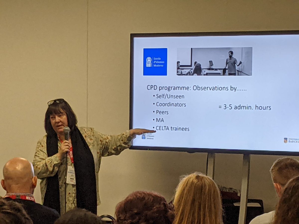 Ernesto Vargas Gil (@ernesto_appling) on Twitter photo Jessica Mackay <a href="/JessBCN/">Jessica Mackay</a> giving the opening talk at the <a href="/IATEFLResig/">IATEFL ReSIG</a> Showcase Day in IATEFL Brighton 2024 #iatefl24 - talking about a researcher-teacher collaboration project <a href="/iatefl/">IATEFL</a>
#iatefl24 Jessica Mackay <a href="/JessBCN/">Jessica Mackay</a> giving the opening talk at the <a href="/IATEFLResig/">IATEFL ReSIG</a> Showcase Day in IATEFL Brighton 2024 #iatefl24 - talking about a researcher-teacher collaboration project <a href="/iatefl/">IATEFL</a>
#iatefl24