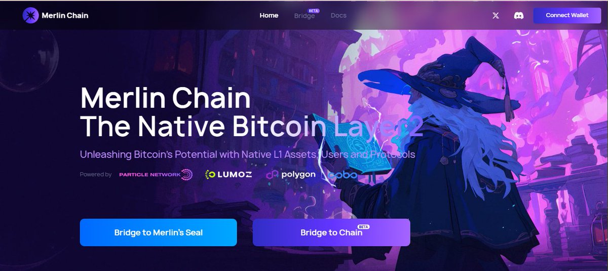 GÓC REVIEW MERLIN CHAIN - LAYER2 BTC 🧐📷 Như anh em đã biết với sự thành công của các layer2 gần đây trên ETH mà các bạn đã biết như: $OP, $ARB,... Thì bên cạnh đó, có rất nhiều dự án build layer2 trên BTC đây một trong những trend kế mà đang rất HYPE. Nổi trội…