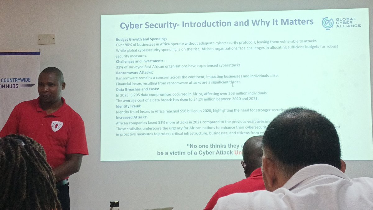 _houseofhub's tweet photo. The journey of SMEs cyber resilience starts today with  a ToT training which will be cascaded to SMEs locally @GroupGfa   @ASSEKnews and @CountrywideHubs @victorinekajer1
#cyberhygiene4SMEs https://t.co/eLmm5WddDt
