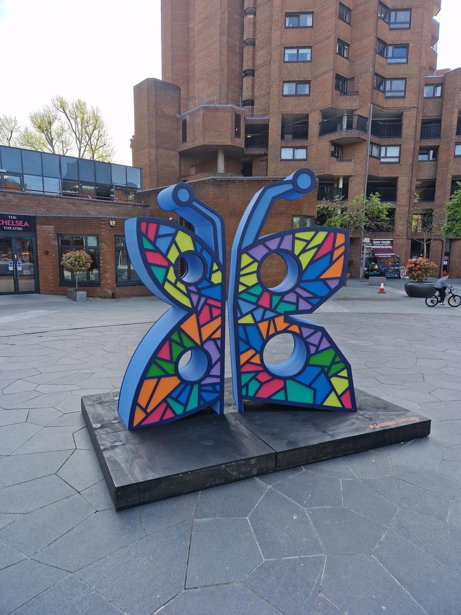 Thank you @werestart_arts for including us in your Saving butterflies project! The kids loved it and the final piece is absolutely amazing - Huge thanks to Harrison & Aaron @CAUKINSTUDIO fabulous job!