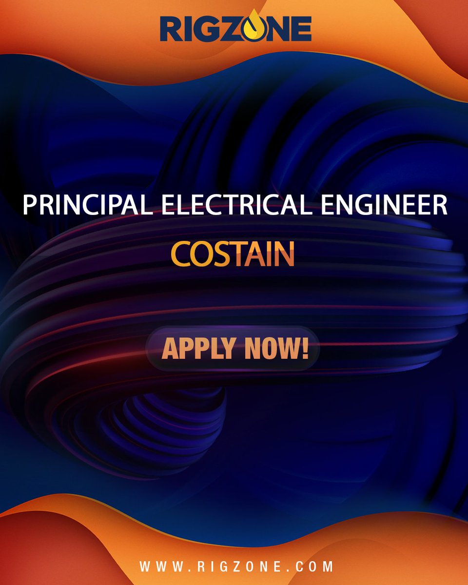 Exciting Opportunity: Principal Electrical Engineer wanted in Manchester! Lead a dynamic team with Costain. Top salary & benefits, up to 10% pension match, and professional growth budget. Apply now - rigzone.com/oil/jobs/posti… #EngineeringJobs #EnergyJobs #SustainabilityJobs