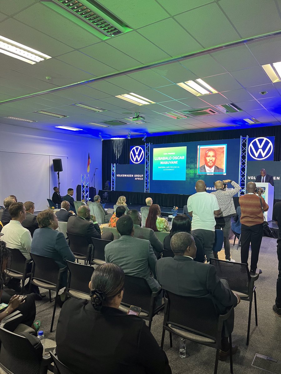 Oscar Lubabalo Mabuyane, Eastern Cape Premier, alluded that the importance of #VolkswagenGroupAfrica in the province cannot be underestimated. #VWGAInvestment