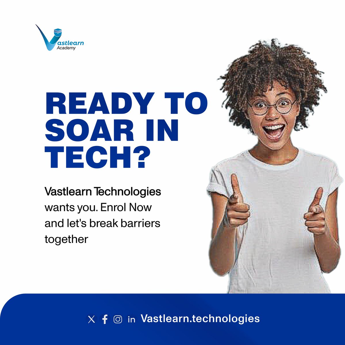 vastlearn's tweet photo. Launching into the future with wings of technology- ready to soar higher than ever before''.     Seize your chance.  Enrol now- unlock your potentials. #TechEducation#Tech https://t.co/Wt260LnmNp