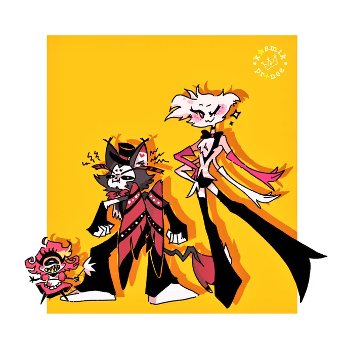  made the trio and sir pentious!!  