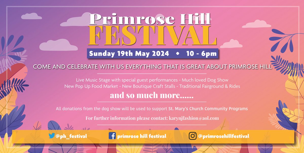 Back for another year! The Primrose Hill Festival. #PrimroseHill #Festival