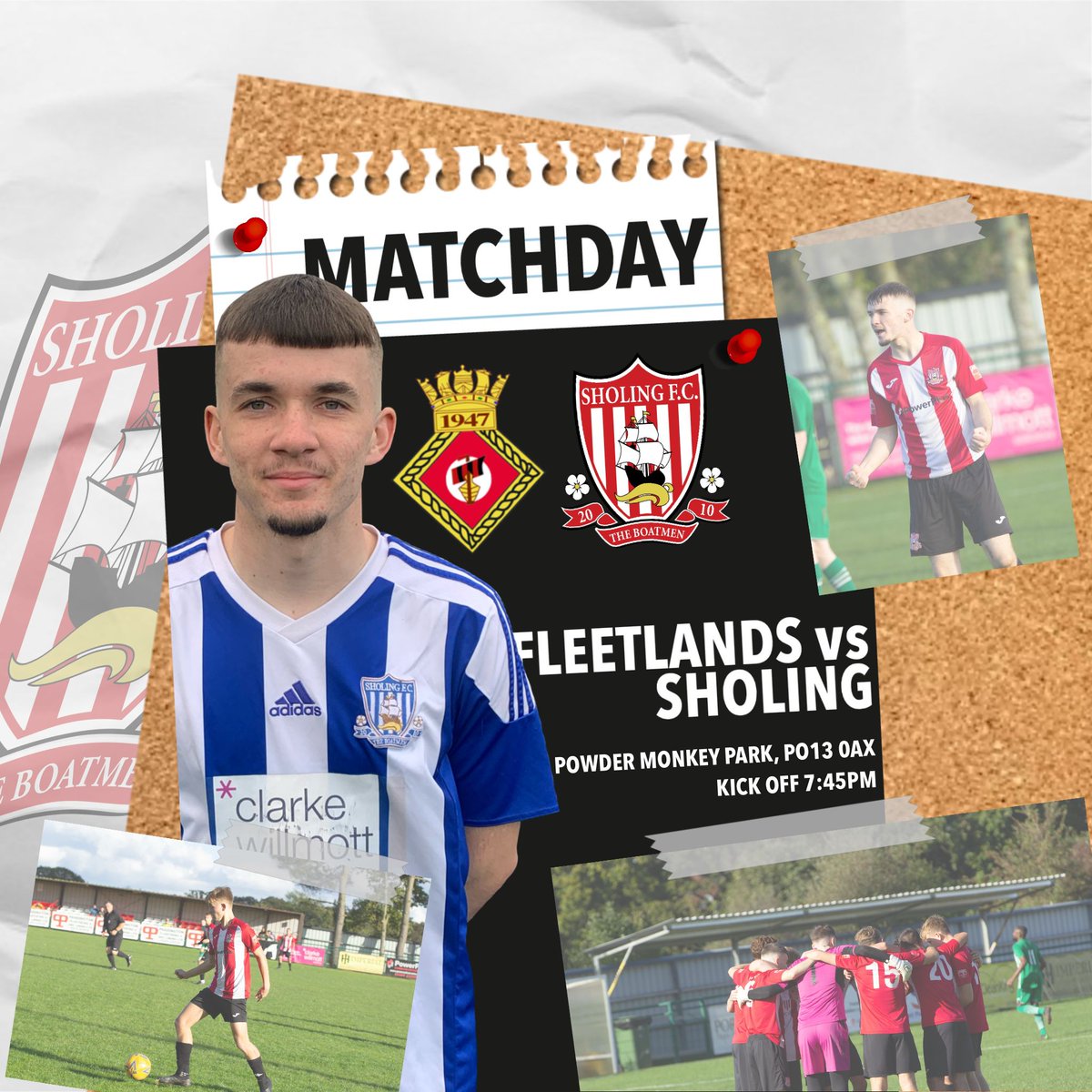 MATCH DAY!

The young Boatmen make the short trip to the PO side of Hampshire for a match against ever-improving @FleetlandsResFc

🏟️ Powder Monkey Park
📍Lederle Lane, PO13 0AX
⌚ 19:45

#UpTheBoatmen
🔴⚪