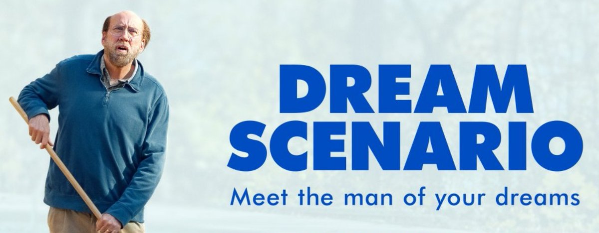 Thanks to @RealJamesWoods commentary here on @x about the #nicolascage movie @dreamscenario on MAX, we watched it last night. James is right. The movie is rather brilliant on many levels and seems to parallel much of what is happening in today's society. We give 👍👍