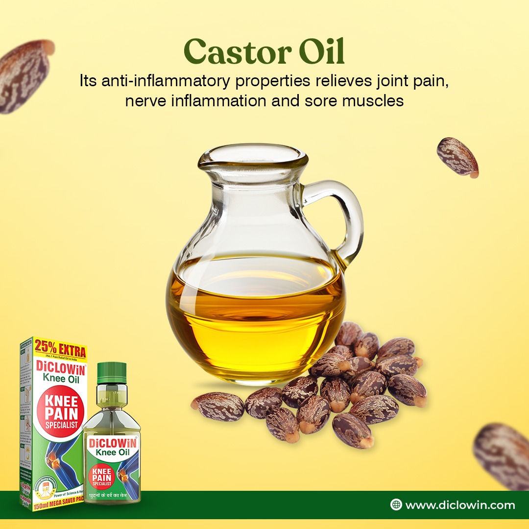 Discover the natural power of castor oil for knee care. Nourish and soothe your joints with this ancient remedy(castor oil) known for its anti-inflammatory properties. 

🟢 To buy online from Amazonhttps://www.amazon.in/diclowin/

#DiclowinKneeOil #Diclowin #kneepain #JointPain