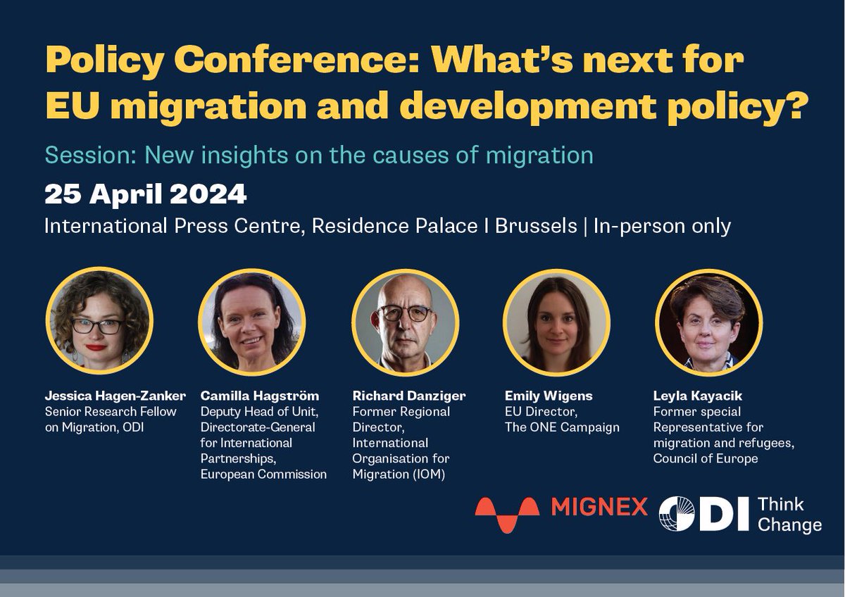 ODI_Global's tweet photo. As people navigate challenges and opportunities in their lives, some see migration to another country as their best next step.

Why is this? Are policy initiatives always aligned with the evidence? And what are the implications for future migration policies and partnerships? https://t.co/SimFcQYkvz