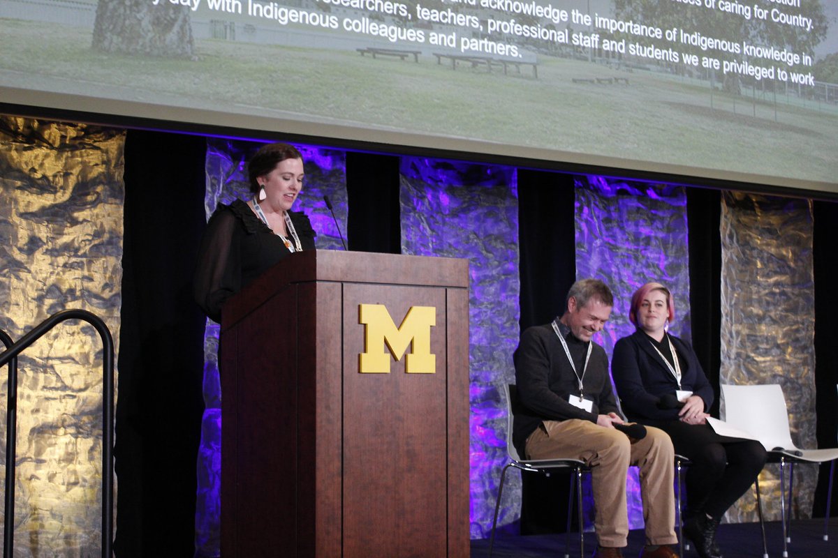 A highlight of my career was delivering a keynote with my colleagues Dr. Sarah Timperley and Dr. Jessica Riordan representing the @UniMelb Neurodiversity Project at the @UMich Beautiful Minds conference. One of those 'pinch yourself' moments. Thank you to the conference committee