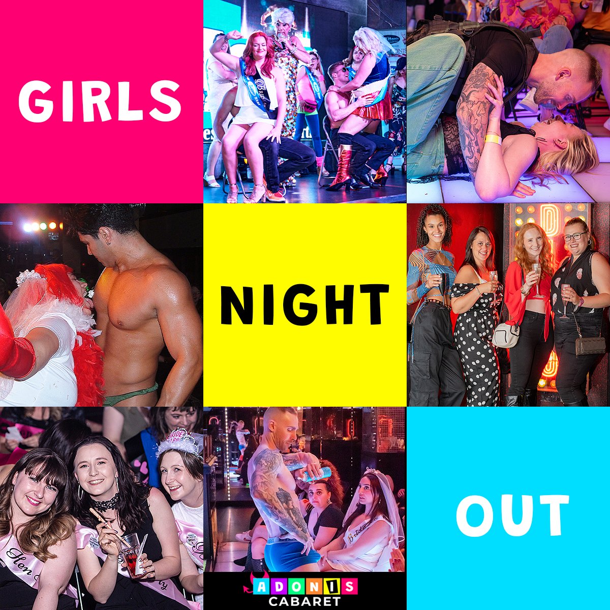 Celebrate with hot hunks at the most flamboyant party in town! Dancing the night away in 7 UK DESTINATIONS, find our male strippers and drag queens near you. Check out our BIG PACKAGE at adoniscabaret.co.uk! #girlsnightout #henparty #malestrippers #adoniscabaretshow