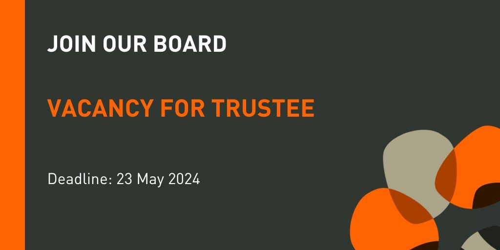 Join our Board. Do you want to help shape our #peacebuilding work? We're seeking a new Trustee with expertise in diversity, equity & inclusion to help us ensure diversity & gender equality remains at the heart our organisation. Deadline 23 May. Apply here: buff.ly/3UgFwp9
