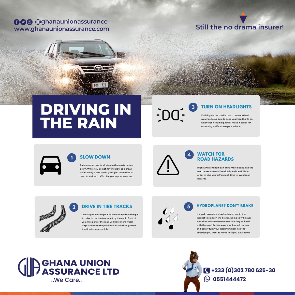Safety Tips while driving in the Rain!👌

#safetytips #wecare