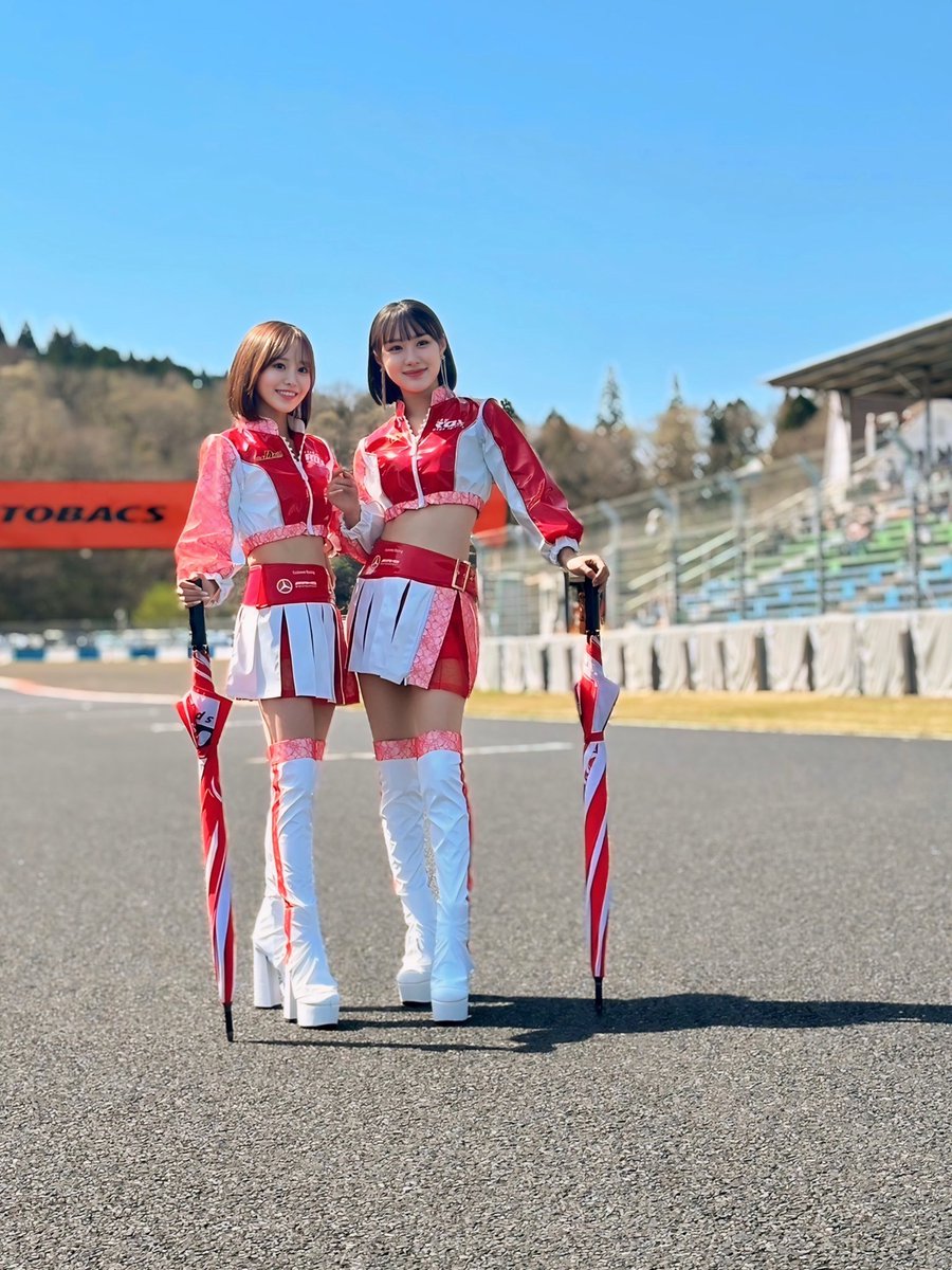 ボブの双子ちゃん(*´▽`)人(´▽`*)🍒

#レースクイーン
#レースアンバサダー
#supergt