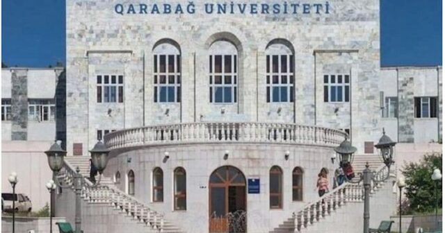 Garabagh University, located in #Khankendi, #Azerbaijan, will start the implementation of the PH.D. program. Along with education, #science also returns to Garabagh.