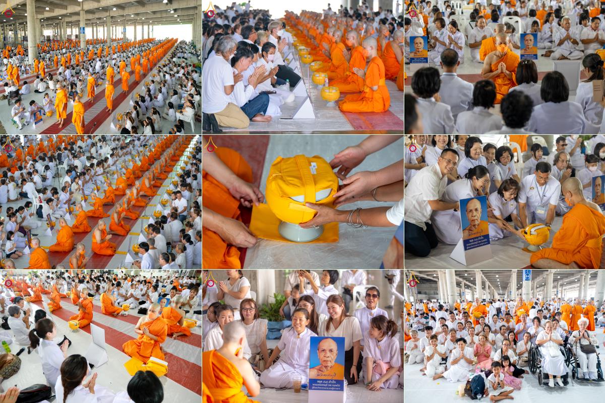 พิธีถวายบาตรเเละไทยธรรม
ในโครงการอุปสมบทหมู่ บูชาธรรมหลวงพ่อธัมมชโย ณ ลานธรรม พระมหาธรรมกายเจดีย์
วันที่ 13 เมษายน พ.ศ.2567

ลิขสิทธิ์ภาพ : สำนักสื่อ DMC

Blogspot :
photoofdays.blogspot.com/2024/04/13-04.…

#วัดพระธรรมกาย
#ภาพดีๆ๐๗๒
#ภาพประวัติศาสตร์ของพระพุทธศาสนา