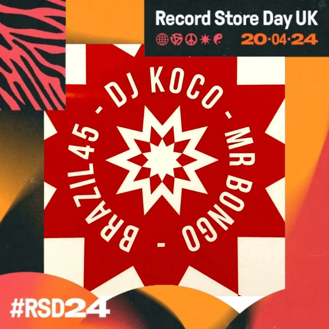 DJ Koco Brazil 45 Boxset from Mr Bongo for Record Store Day THIS SATURDAY April 20th