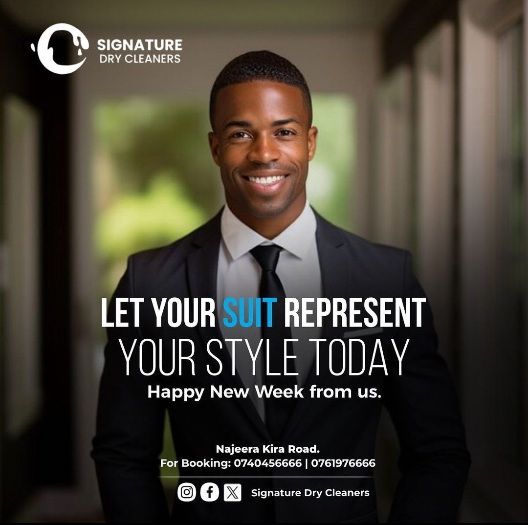 Signature_Dry's tweet photo. Suit on a Tuesday is a yes! Let us steam it to perfection.
Call 074056666 for a pickup https://t.co/ejSWD4bT7U