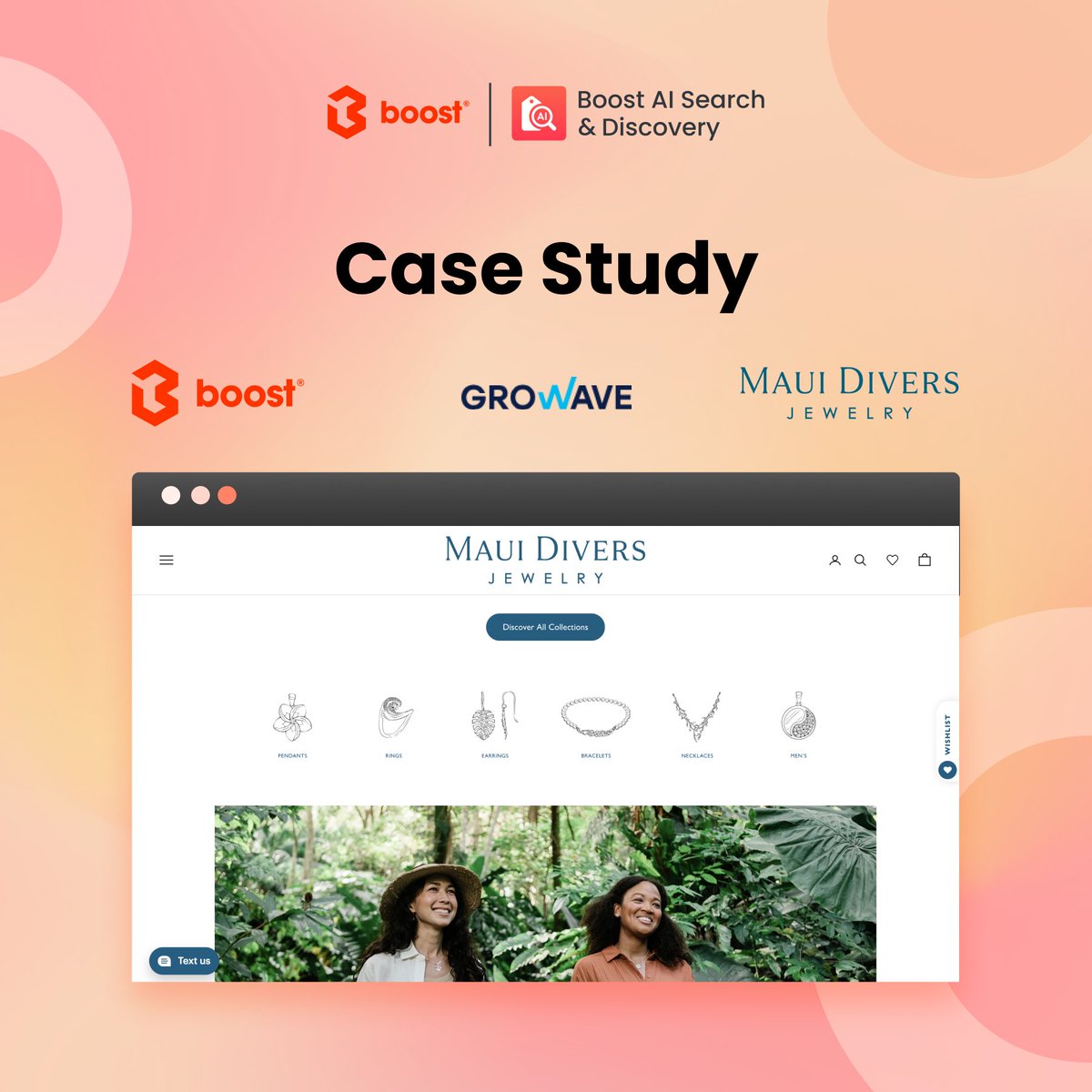 _BoostCommerce_'s tweet image. #CASESTUDY How did Maui Divers Jewelry get 700+ orders within 90 days with Boost and 1,400+ positive reviews with @Growaveio?
This case study explores how Maui Divers Jewelry leveraged Boost and Growave to enhance customers' online shopping experience: bit.ly/Maui-Divers-Ca…
