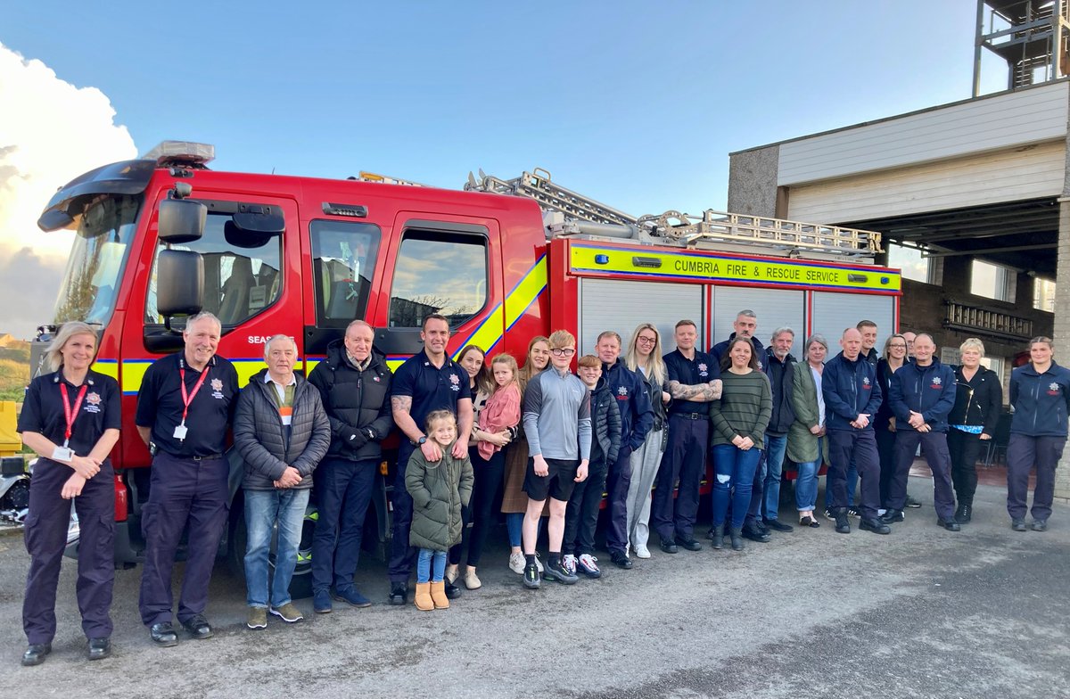 CumbriaFire's tweet photo. We have celebrated the skill and dedication of the team at Seascale Fire Station at a special presentation evening.

Our On-Call Appreciation Event last night gave us the opportunity to thank the crew for their commitment to their station and their community. https://t.co/QguUk5Oykg