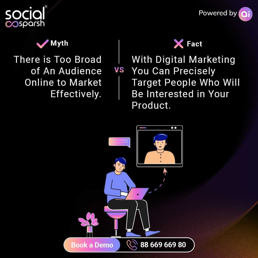 Demystifying the World of Digital Marketing!

#socialsparsh #DigitalMarketingMyths #AI #SocialMediaMarketing #digitalmarketing #digitalpresence #chatbots #post #card #socialmediaposting #digitalmarketingstrategy #ChatBotRevolution #AI #FutureOfBusiness #AIRevolution #bookdemo