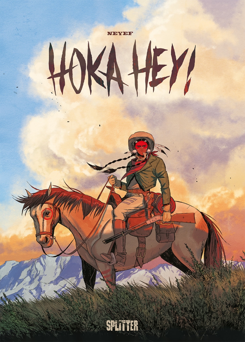 Hoka Hey! - ein meisterlicher Western von Neyef, erschienen im @SplitterVerlag; Rezi: comicleser.de/?p=12510 #HokaHey #Neyef #western