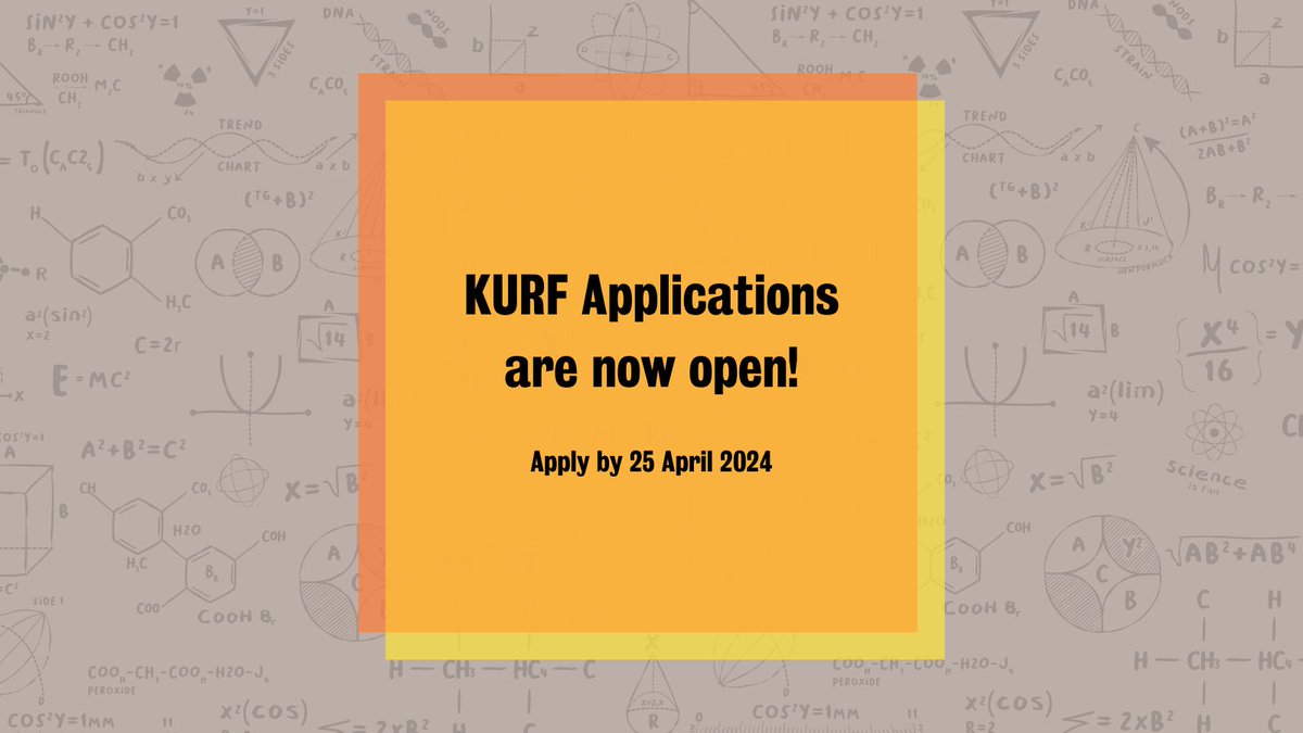 🚨Applications for KURF is open until 25 April 2024🚨 King's Undergraduate Research Fellowship (KURF) is an opportunity for undergraduate students to engage in a research project under the guidance of leading academics & get stipend. To find out more👉kcl.ac.uk/students/apply…