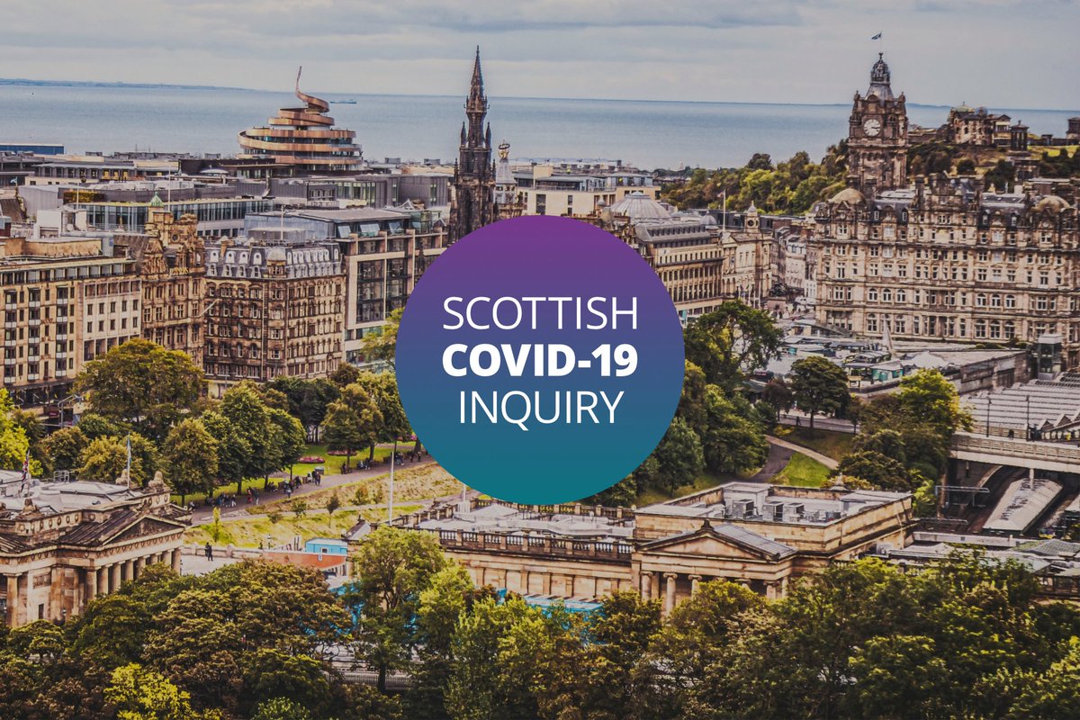 The Scottish #COVID19 Inquiry resumes its hearings today. We continue to listen to those impacted in the health & social care sector. Later in 2024, we shift our focus to impacts on 1) education & young people and 2) business & welfare. Thanks to those providing evidence. 🙏