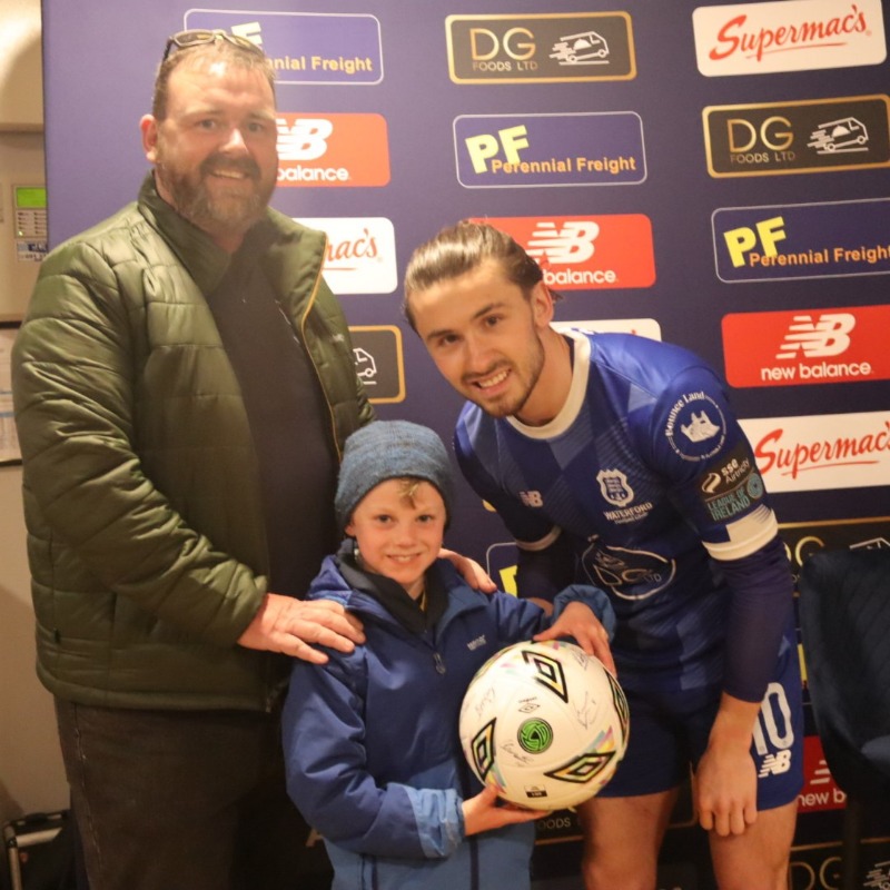 WaterfordFCie's tweet photo. Ball Partner - Murco Catering Equipment 🤝

A big thanks to Murco Catering Equipment, who were our Ball Partner for Friday's game against Galway United at the RSC.

#WaterfordFC | @CaterEquipIRL https://t.co/60wyoEtWMs