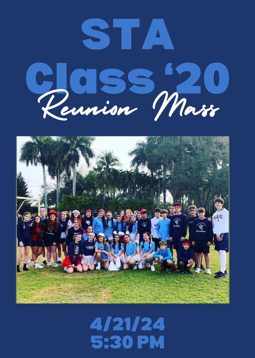 STAMiamiSchool's tweet photo. https://t.co/q4RP8sqeck