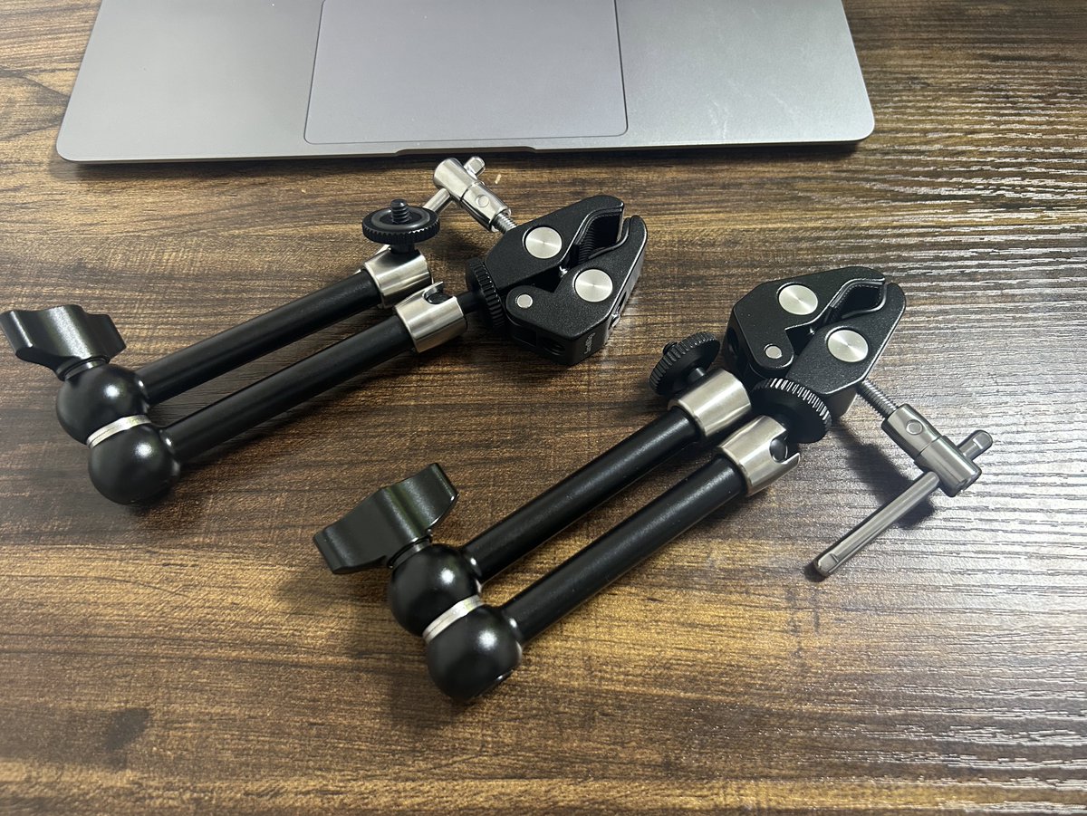 amitech_pa's tweet photo. クランプ2個導入しました https://t.co/aLztwDI3MY