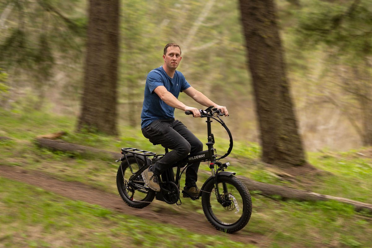Nothing beats the joy of riding through the forest.🌲🚲
#wildewayebike #ebikeadventures #forestride