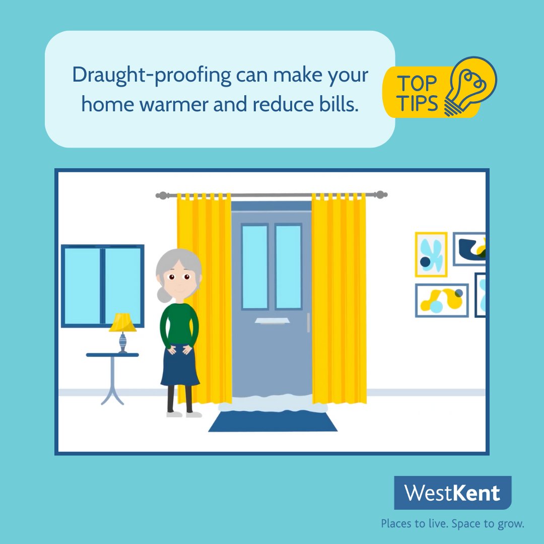 💡 Draught-proofing can make your home warmer and reduce bills. ⚠️Be sure to avoid draught-proofing rooms prone to condensation or with gas or solid fuel appliances. 🖥️ See our video to learn more: youtube.com/watch?v=FEfWfR…