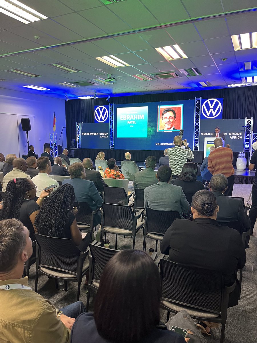 Honourable Minister Ebrabim Patel commended this ground-breaking move from #VolkswagenGroupAfrica, calling it “bold and transformative”. #VWGAInvestment